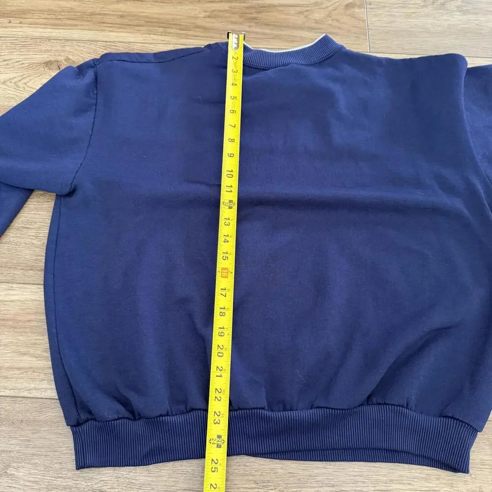 Vintage 90s Striped Crewneck Speedy U.S.A. Sweater - Picture 7 of 7